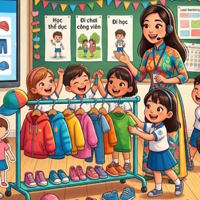 Game khởi động Hoạt động trải nghiệm 2 Tuần 16: Lựa chọn trang phục