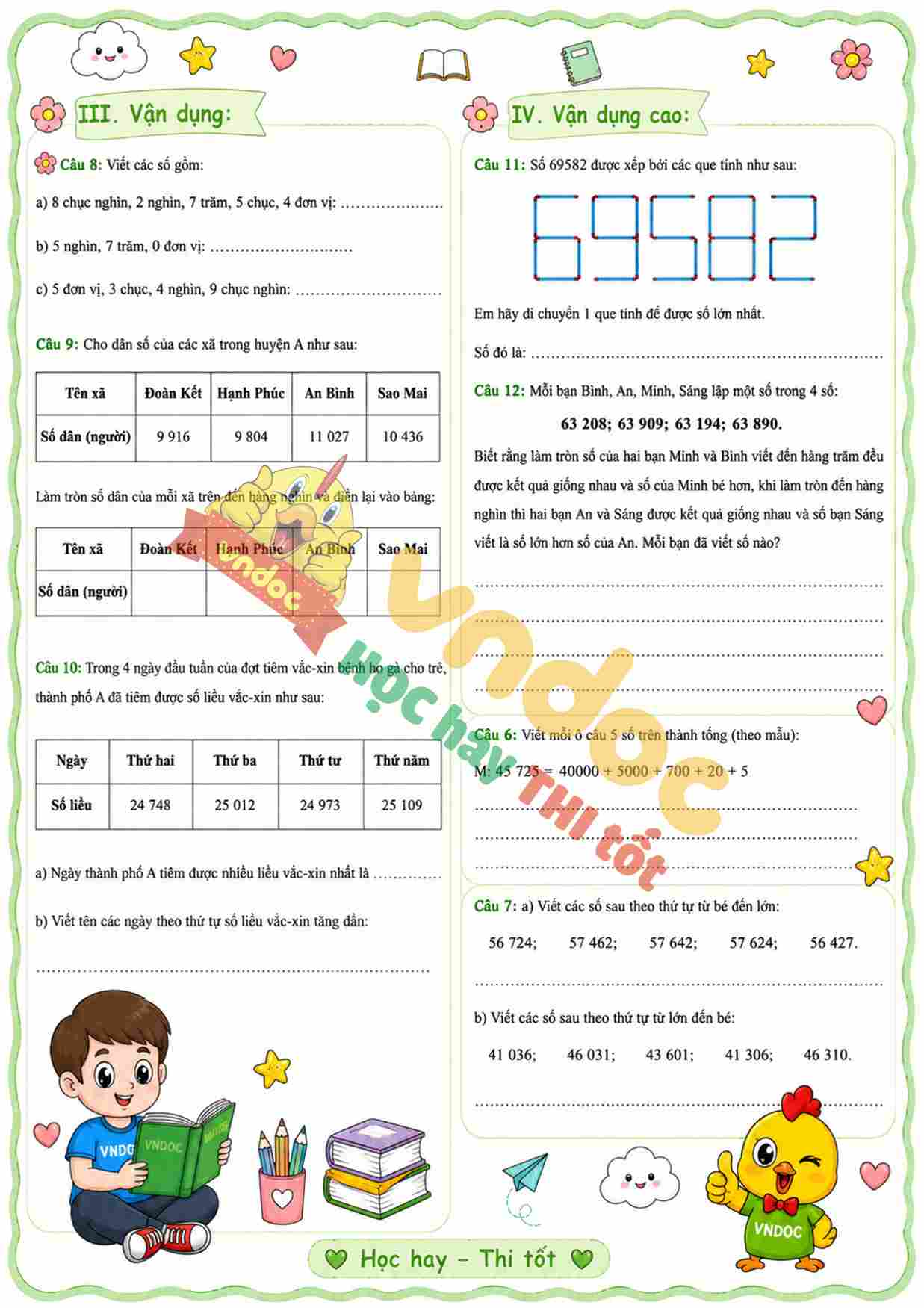 bt toan lop 4 bai 1 on tap cac so den 100000 nang cao kntt h2*3029