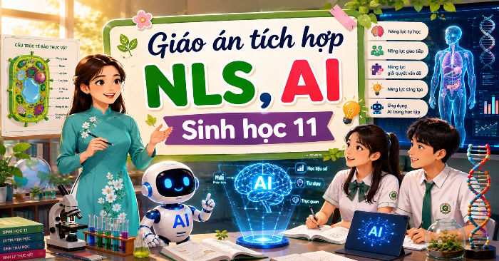 Giáo án Sinh học lớp 11