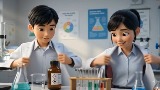 Video mở đầu Khoa học tự nhiên 8 Bài 1: Sử dụng một số hóa chất, thiết bị cơ bản trong phòng thí nghiệm (AI)
