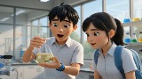 Video mở đầu Khoa học tự nhiên 8 Bài 5: Định luật bảo toàn khối lượng và phương trình hóa học (AI)