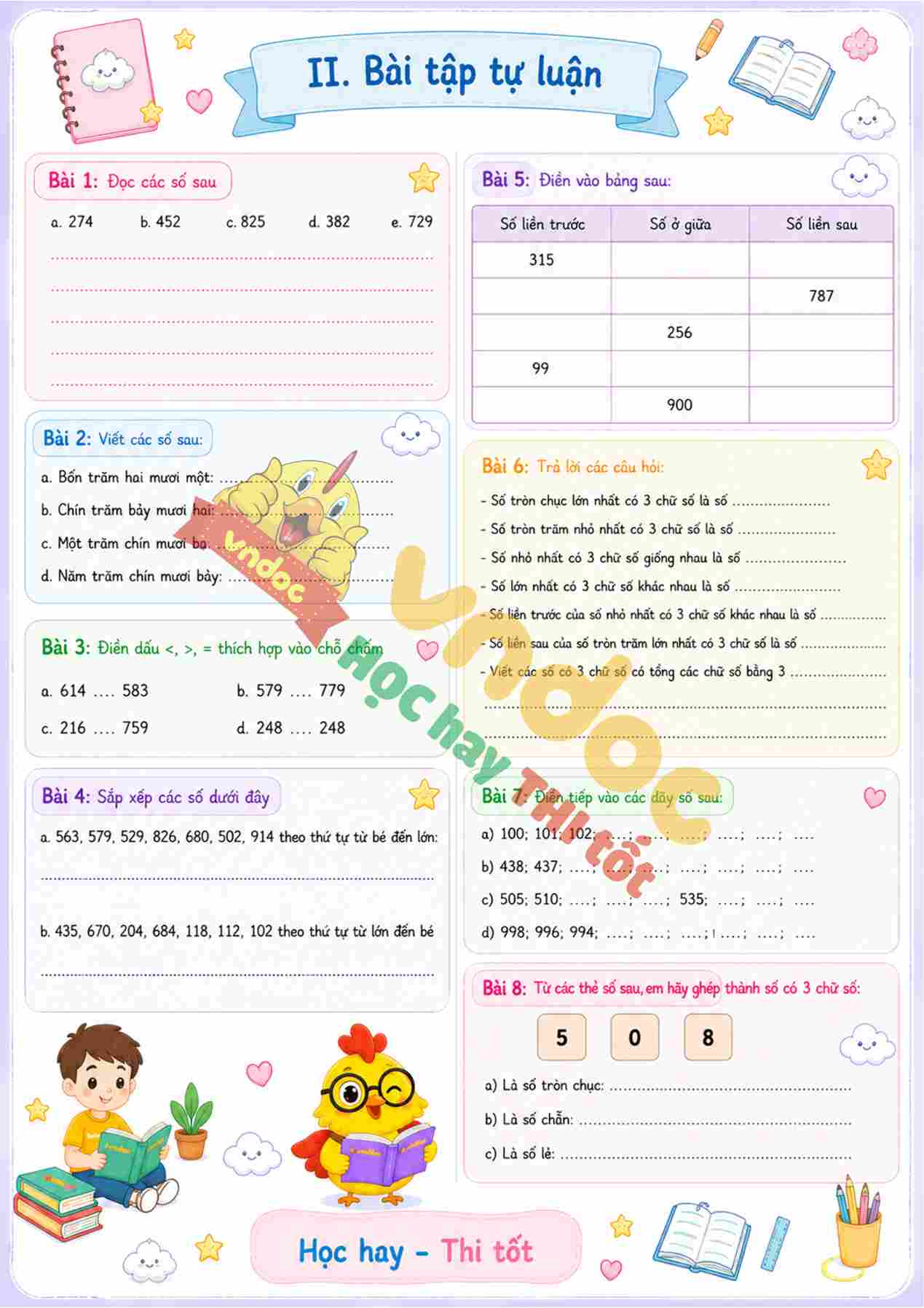 bai tap cac so co ba chu so lop 2 mh2*4915