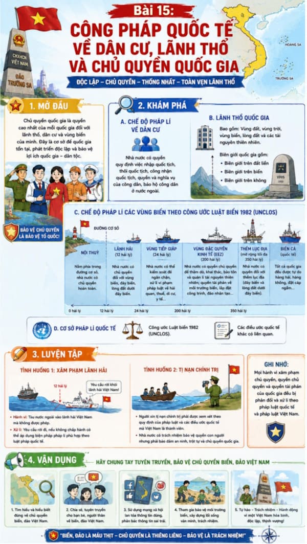 Infographic Kinh tế Pháp luật 12 bài 15