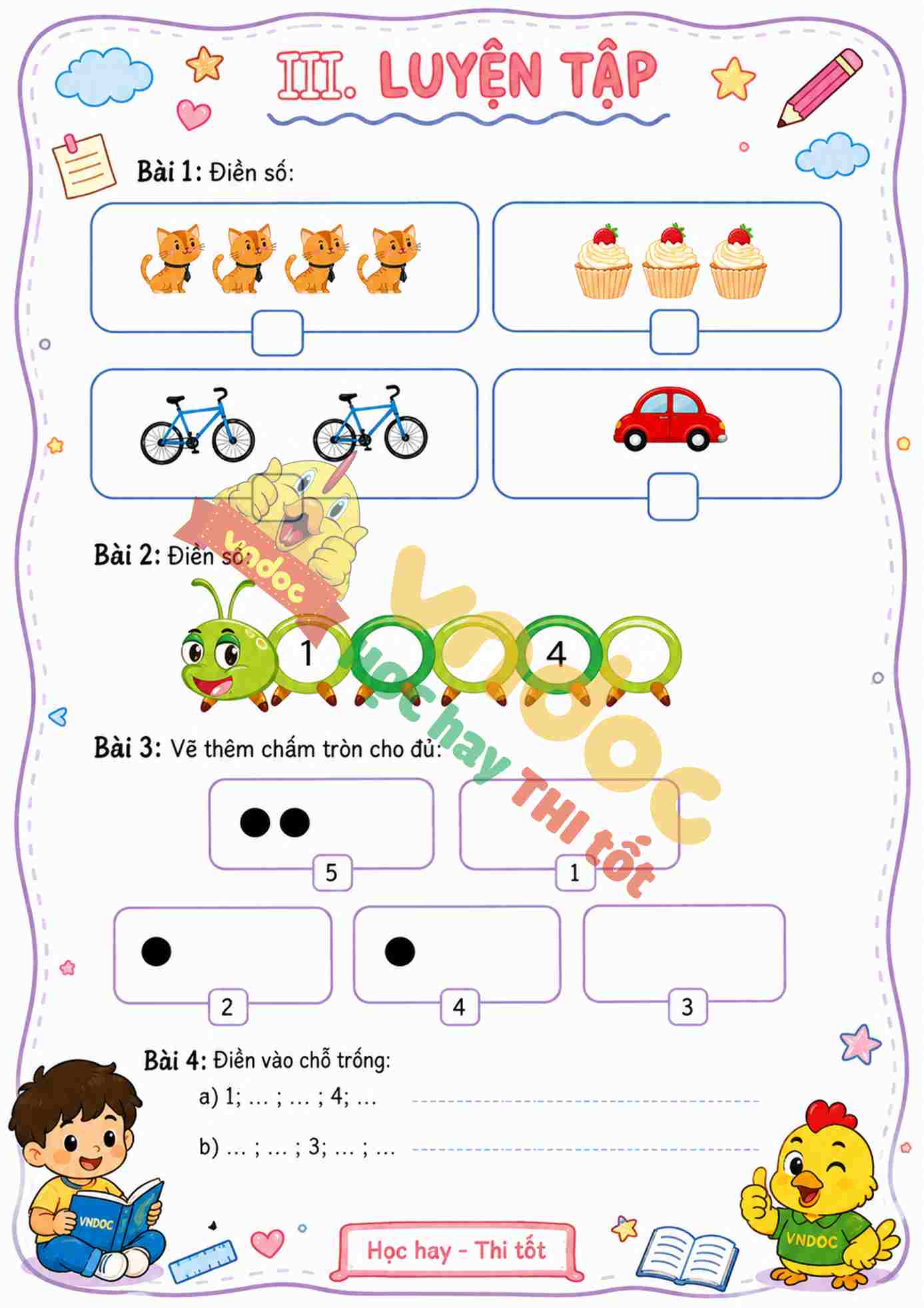 ly thuyet toan lop 1 cac so 1 2 3 4 5 mh2*5210