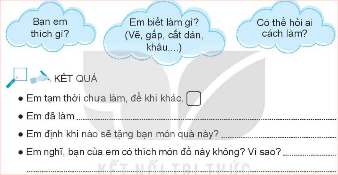 VBT Hoạt động trải nghiệm lớp 2: Có bạn thật vui