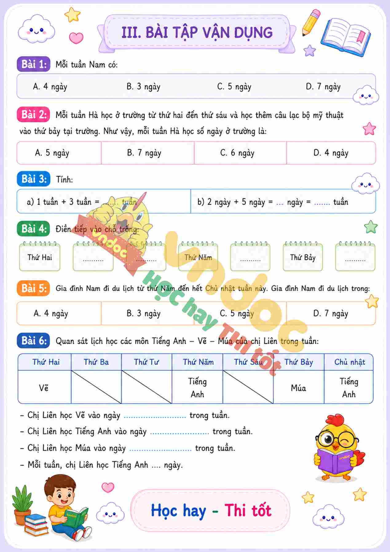 ly thuyet toan lop 1 cac ngay trong tuan le mh2*5902