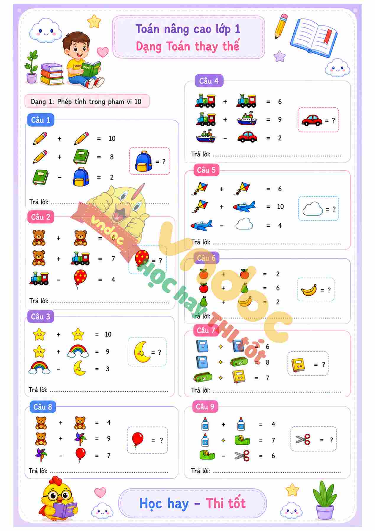 dang toan thay the nang cao lop 1 mh2*6257