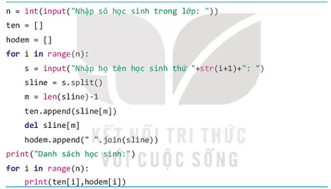 Lý thuyết Tin học 10 bài 25