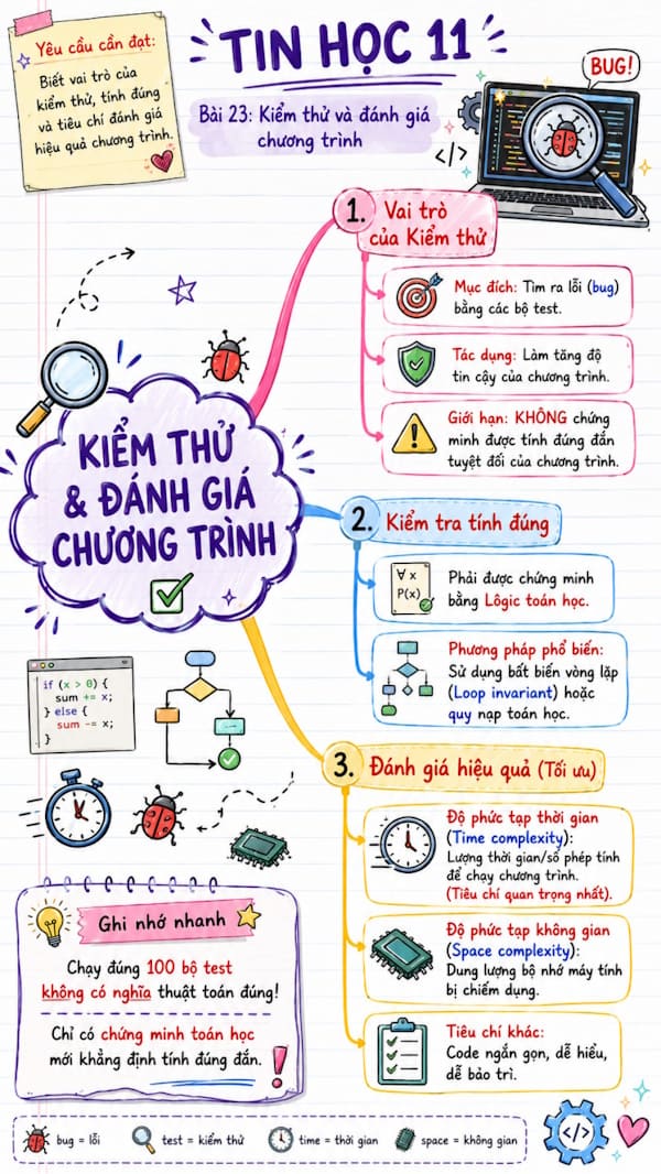 Infographic Tin học 11 bài 23