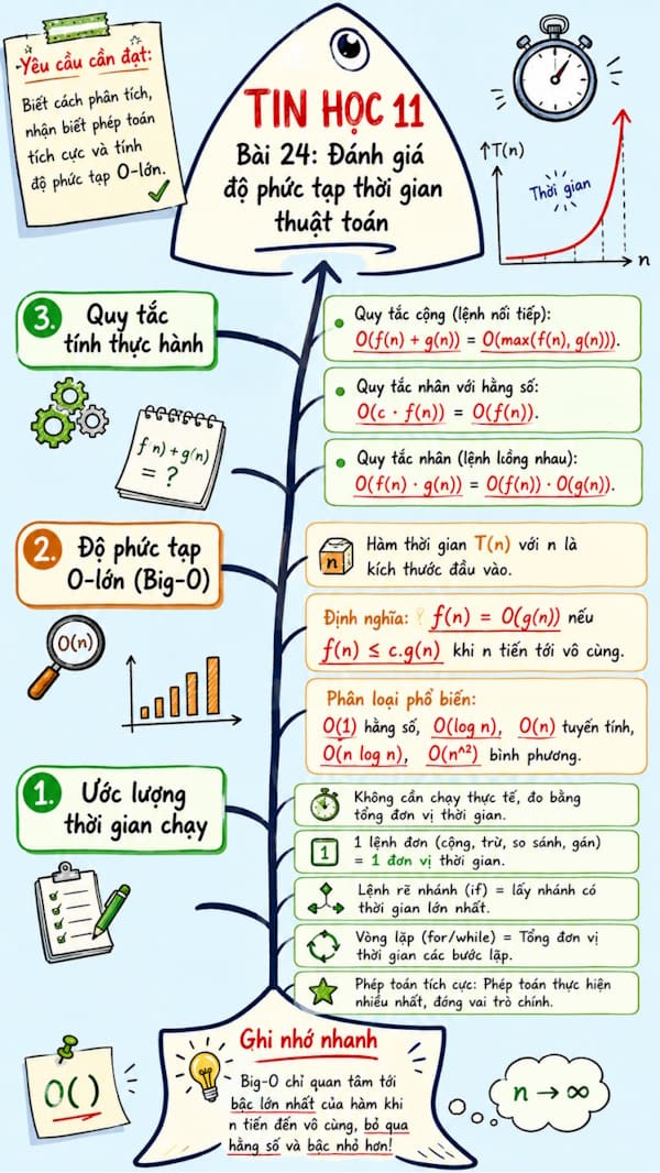 Infographic Tin học 11 bài 24