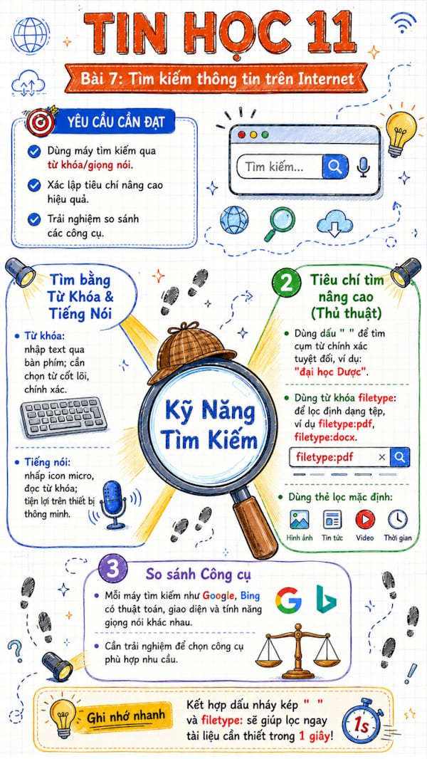 Infographic Tin học 11 bài 7