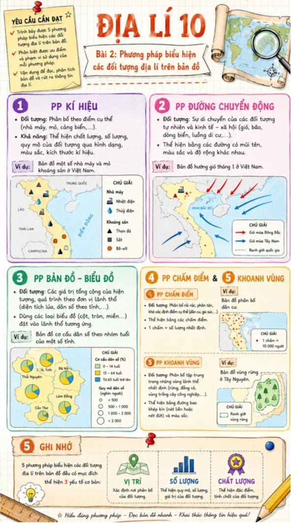 Infographic Địa lí 10 bài 2
