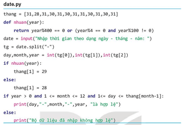 Lý thuyết Tin học 10 bài 32: Ôn tập lập trình Python