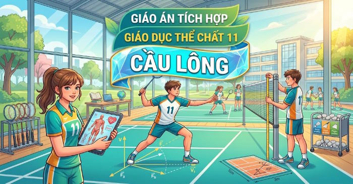 Giáo án Giáo dục thể chất 11 Cầu lông Học kì 1