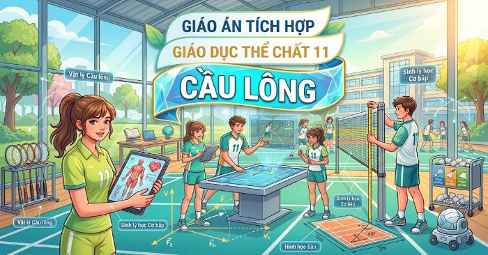 Giáo án Giáo dục thể chất 11 Cầu lông