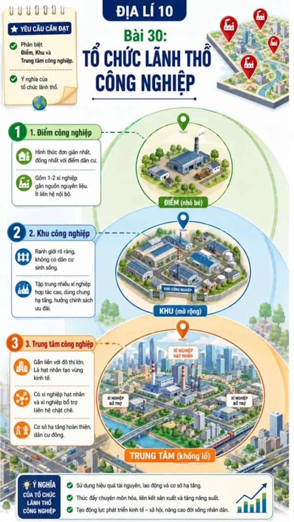 Infographic Địa lí 10 bài 30