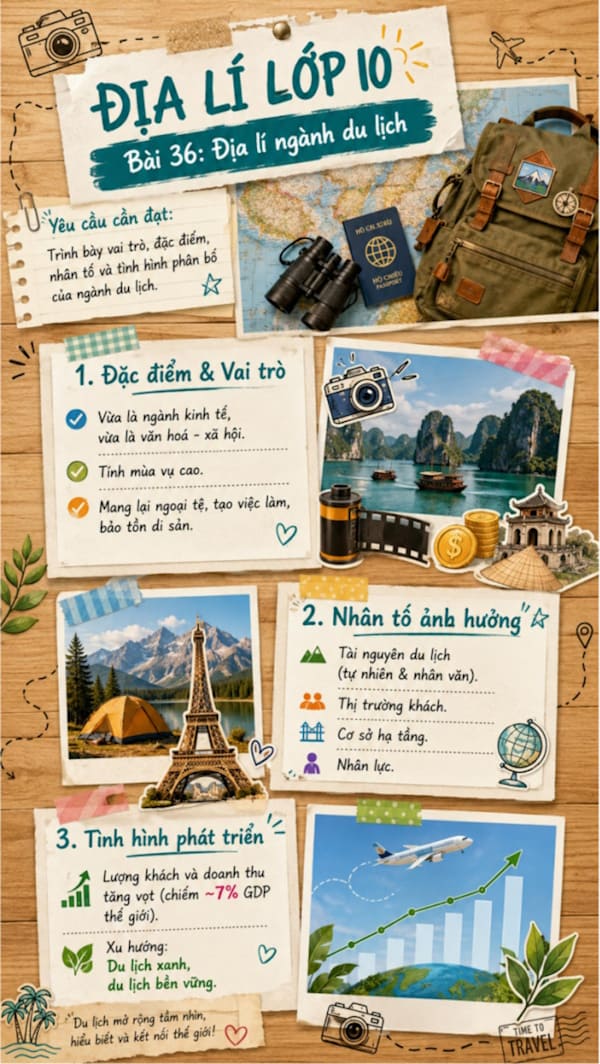 Infographic Địa lí 10 bài 36