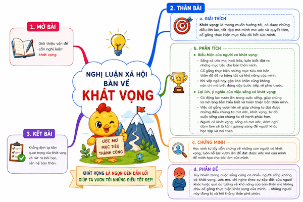 Nghị luận xã hội bàn về khát vọng