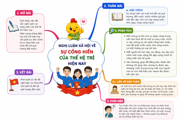 Nghị luận xã hội về sự cống hiến của thế hệ trẻ hiện nay