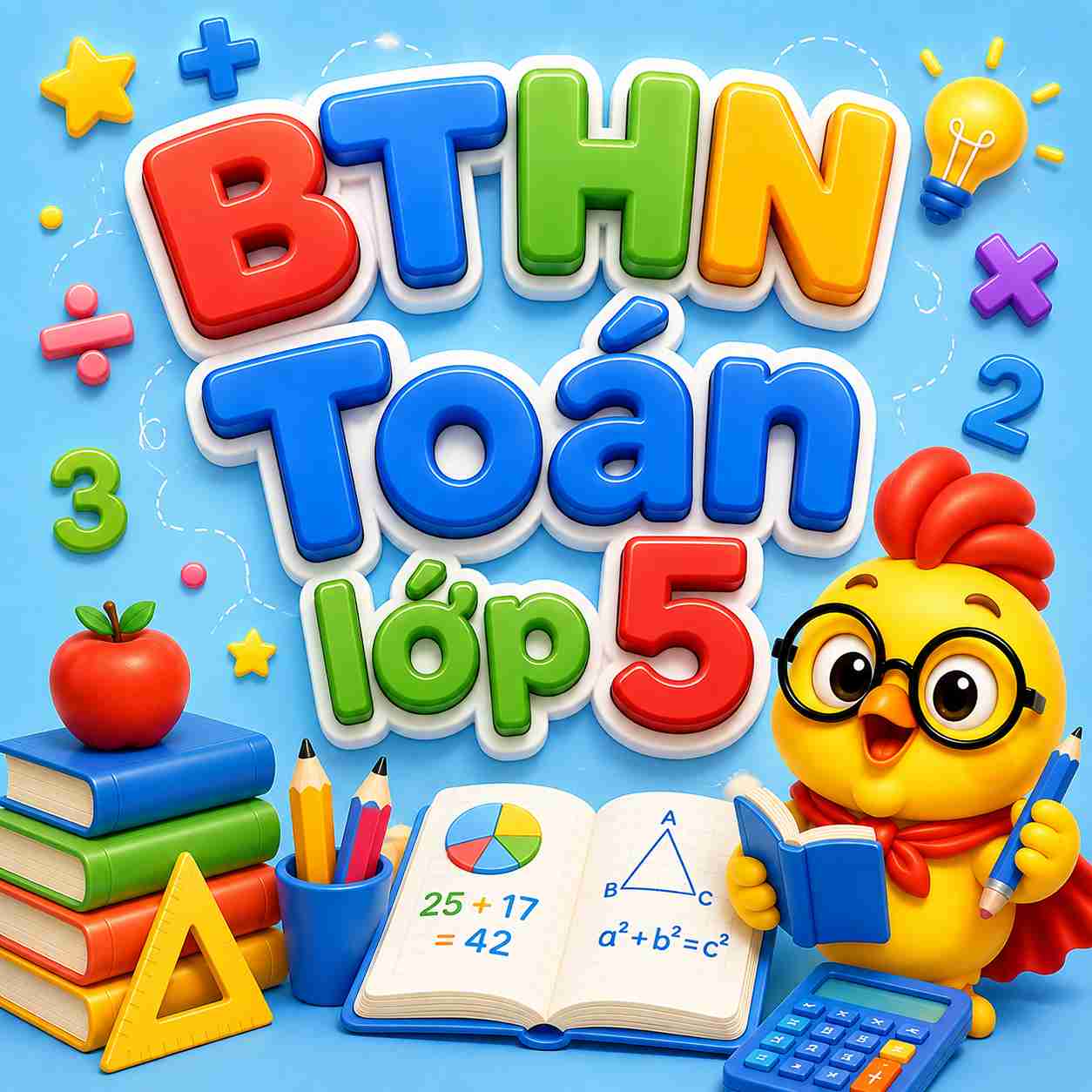 Trọn bộ Phiếu BTHN Infographic Toán lớp 5 (Cả năm)