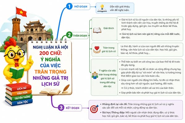 Nghị luận về ý nghĩa của việc trân trọng những giá trị lịch sử trong đời sống dân tộc