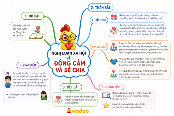 Nghị luận xã hội về đồng cảm và sẻ chia trong xã hội