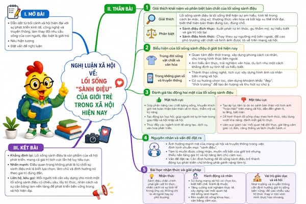 Nghị luận xã hội về: Lối sống “sành điệu” của giới trẻ trong xã hội hiện nay