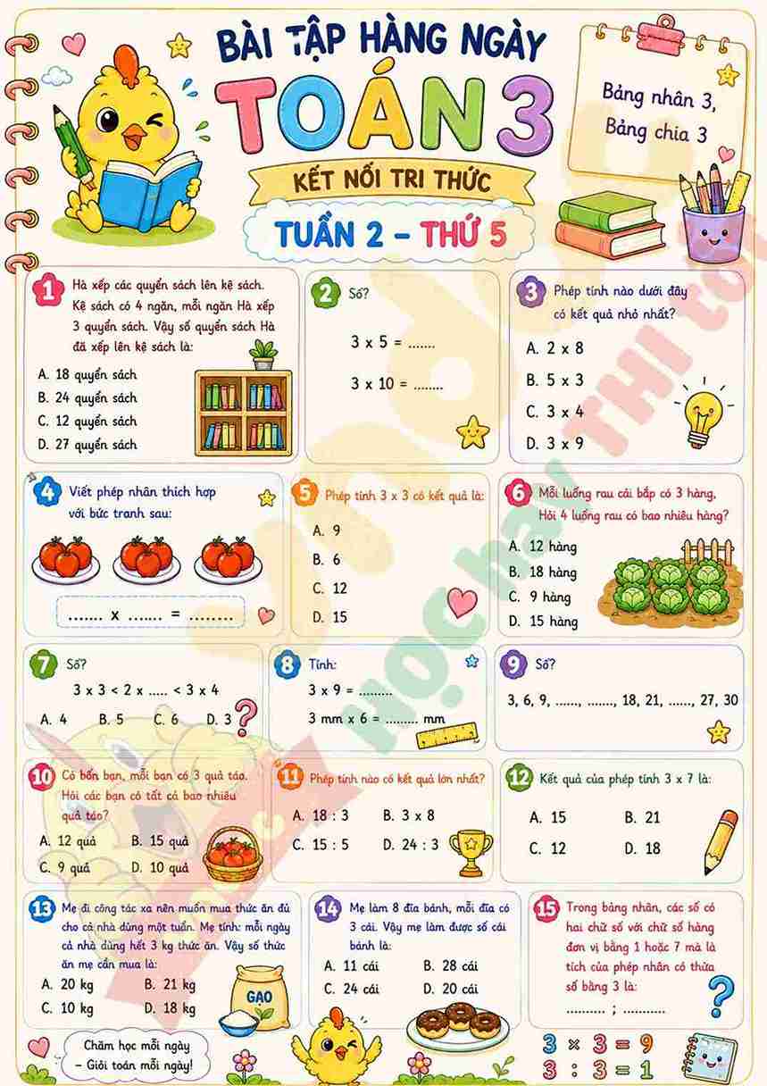 Phieu BTHN Toan 3 Tuan 2 Thu 5 co logo_11zon*8652