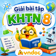 Giải SGK KHTN 8 Bài 5 Định luật bảo toàn khối lượng và phương trình hóa học