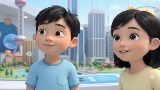 Video mở đầu Toán 4 Bài 13: Làm tròn số đến hàng trăm nghìn (AI)