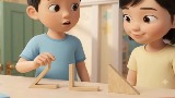 Video mở đầu Toán 4 Bài 8: Góc nhọn, góc tù, góc bẹt (AI)
