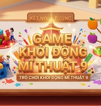 Game khởi động Mĩ thuật 9 Bài 12: Tạo hình nhân vật múa rối nước