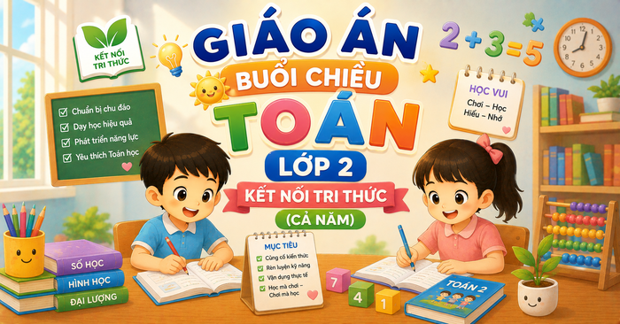 Giáo án Toán 2
