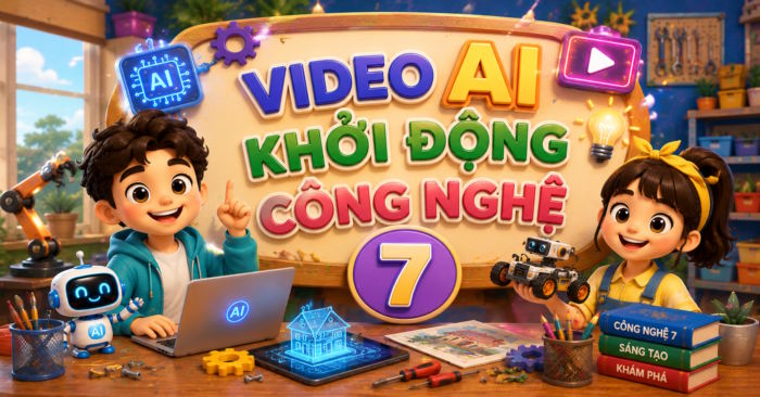 Video AI khởi động Công nghệ 7 Học kì 2