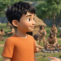 Video mở đầu Lịch sử 6 Bài 5: Xã hội nguyên thủy (AI)