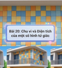 Video mở đầu Toán 6 Bài 20: Chu vi và diện tích của một số tứ giác đã học (AI)