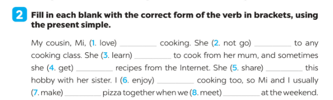 Giải SBT Tiếng Anh 7 Global Success Unit 1 Grammar minh họa 2