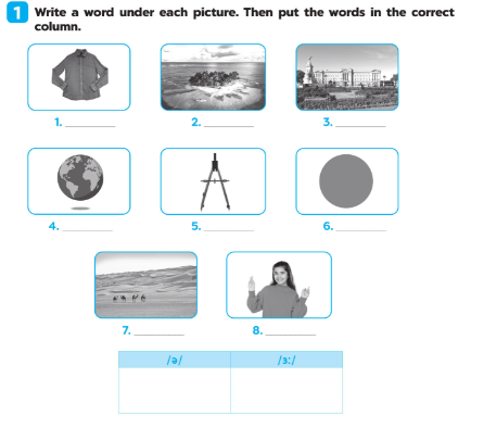 Giải SBT Tiếng Anh 7 Global Success Unit 1 Pronunciation