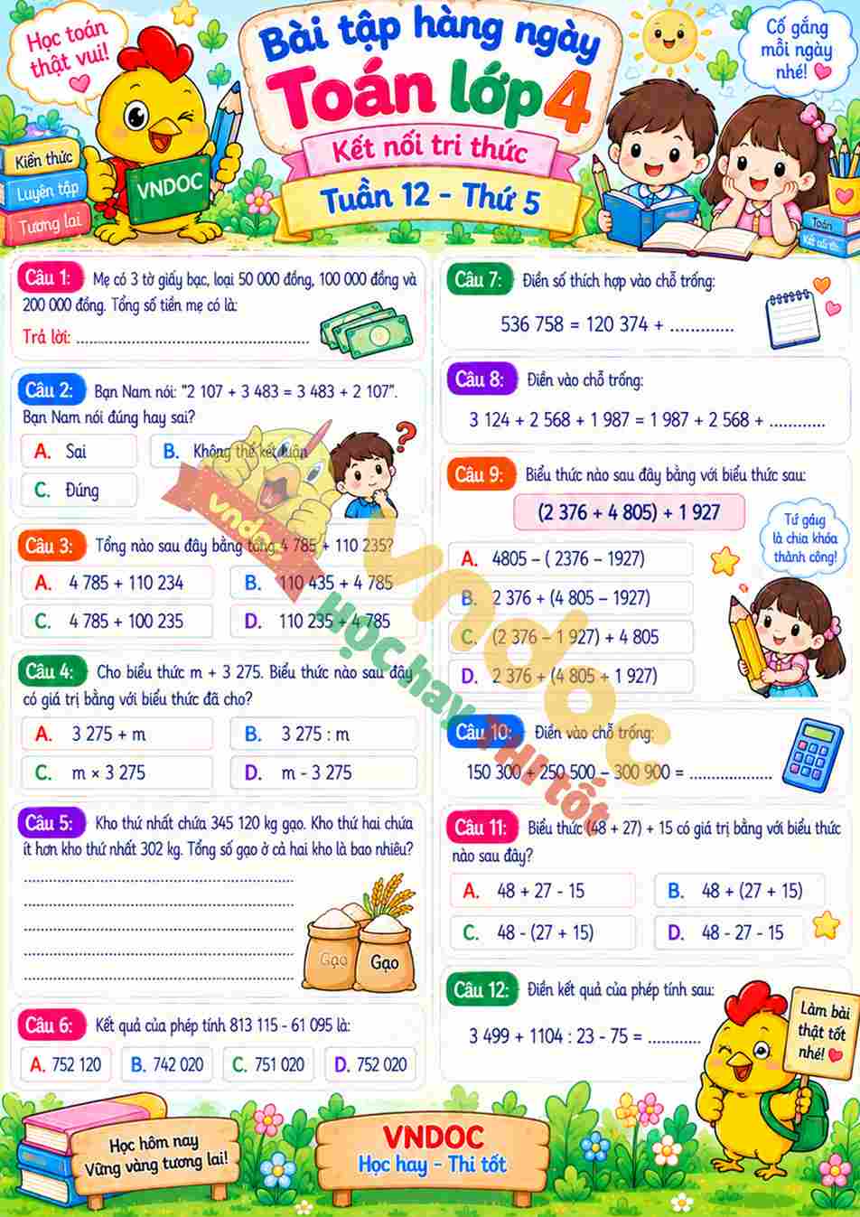 mh bthn toan lop 4 tuan 12 thu 5*14302