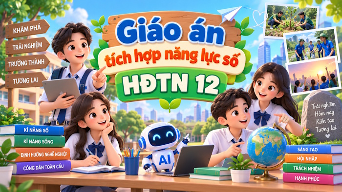Giáo án HĐTN 12 tích hợp NLS