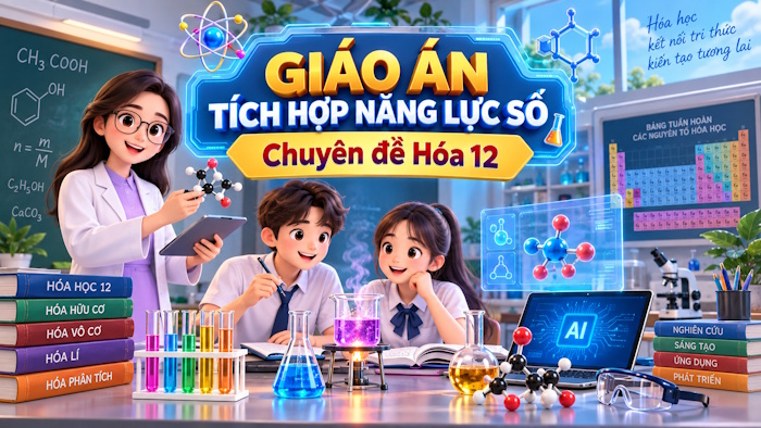 Giáo án chuyên đề Hóa học lớp 12 tích hợp NLS