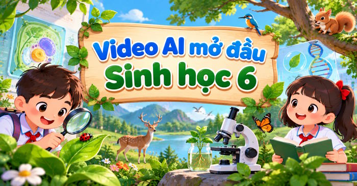 Video mở đầu Sinh học 6 (AI) - Cả năm