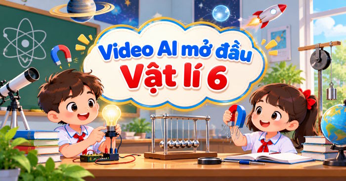 Video mở đầu Vật lí 6 (AI) - Cả năm