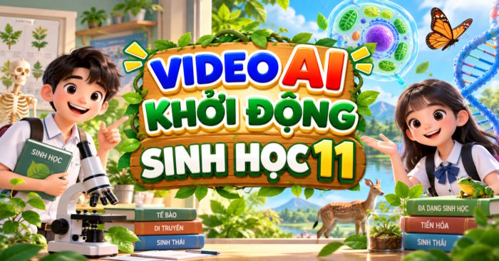 Video mở đầu Sinh học 11 