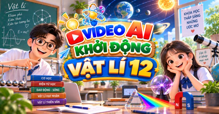Video AI khởi động Vật lí 12