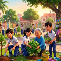 Game khởi động Hoạt động trải nghiệm 11 Tuần 1