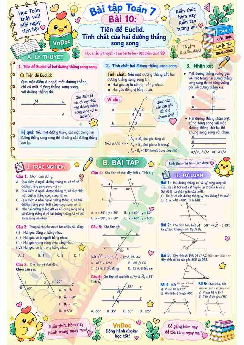 BT Toan 7 Bai 10 Tien de Euclid Tinh chat cua hai duong thang song song logo_11zon*17692