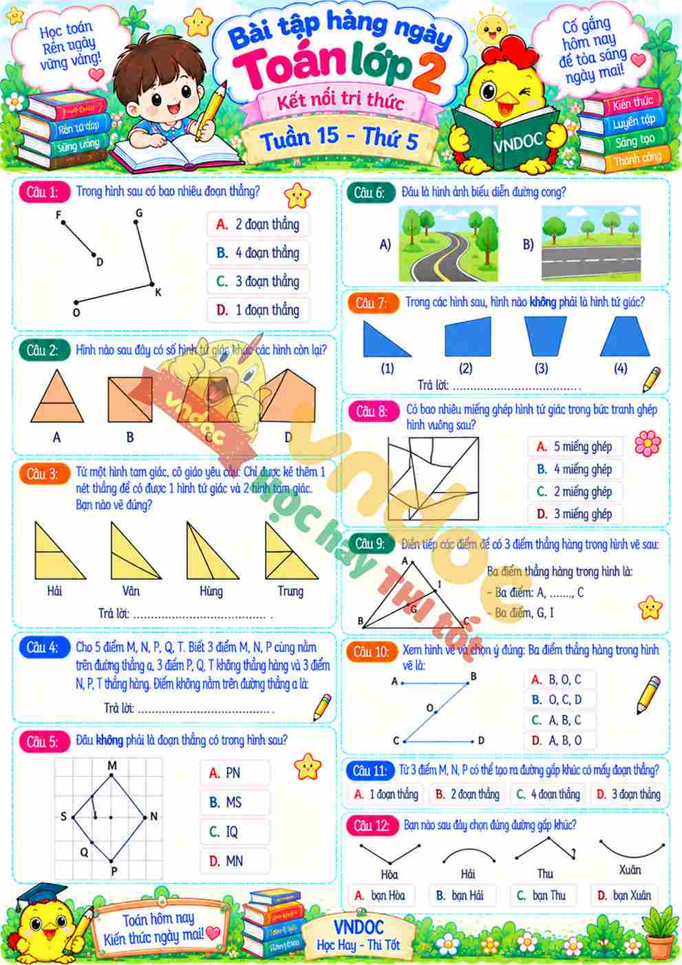 mh BTHN toan lop 2 tuan 15 thu 5*18414