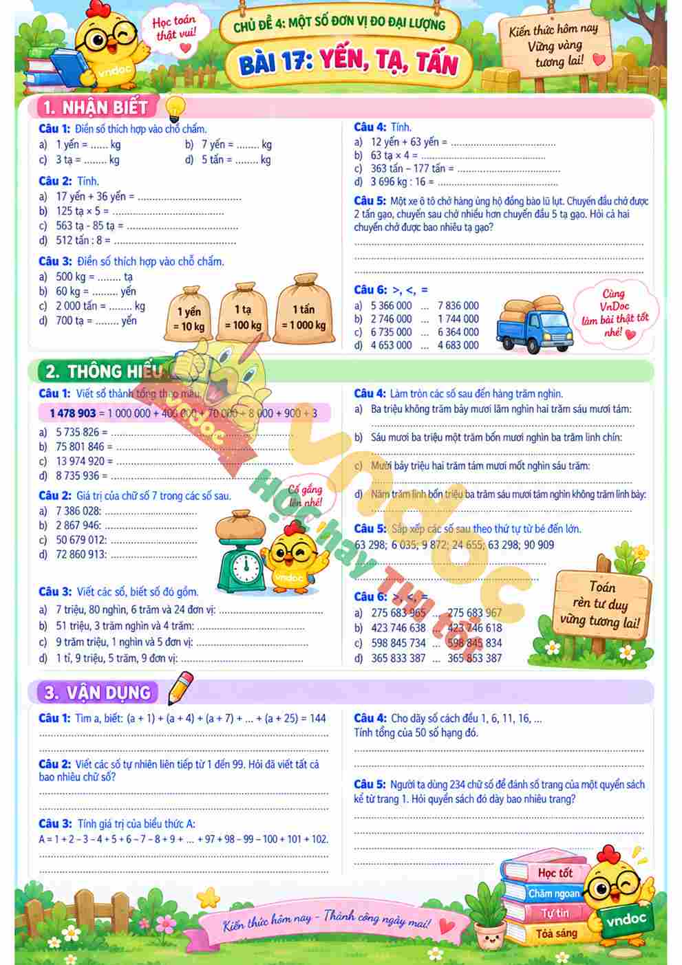 mh Bai tap Toan 4 KNTT Bai 17*19006
