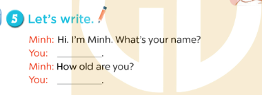 Tiếng Anh lớp 3 Unit 2 Lesson 3 Our names